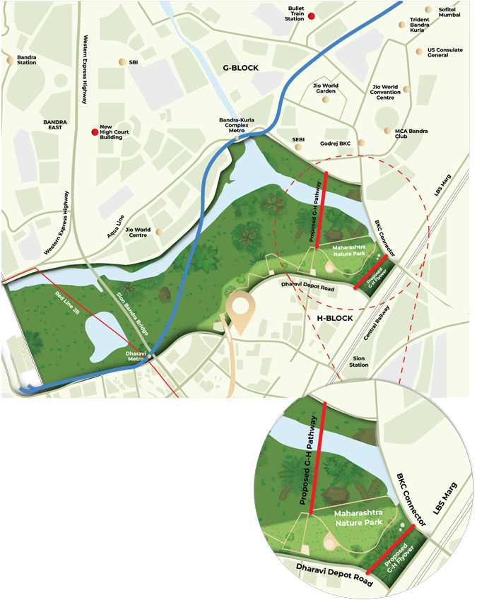BKC H-Block Map